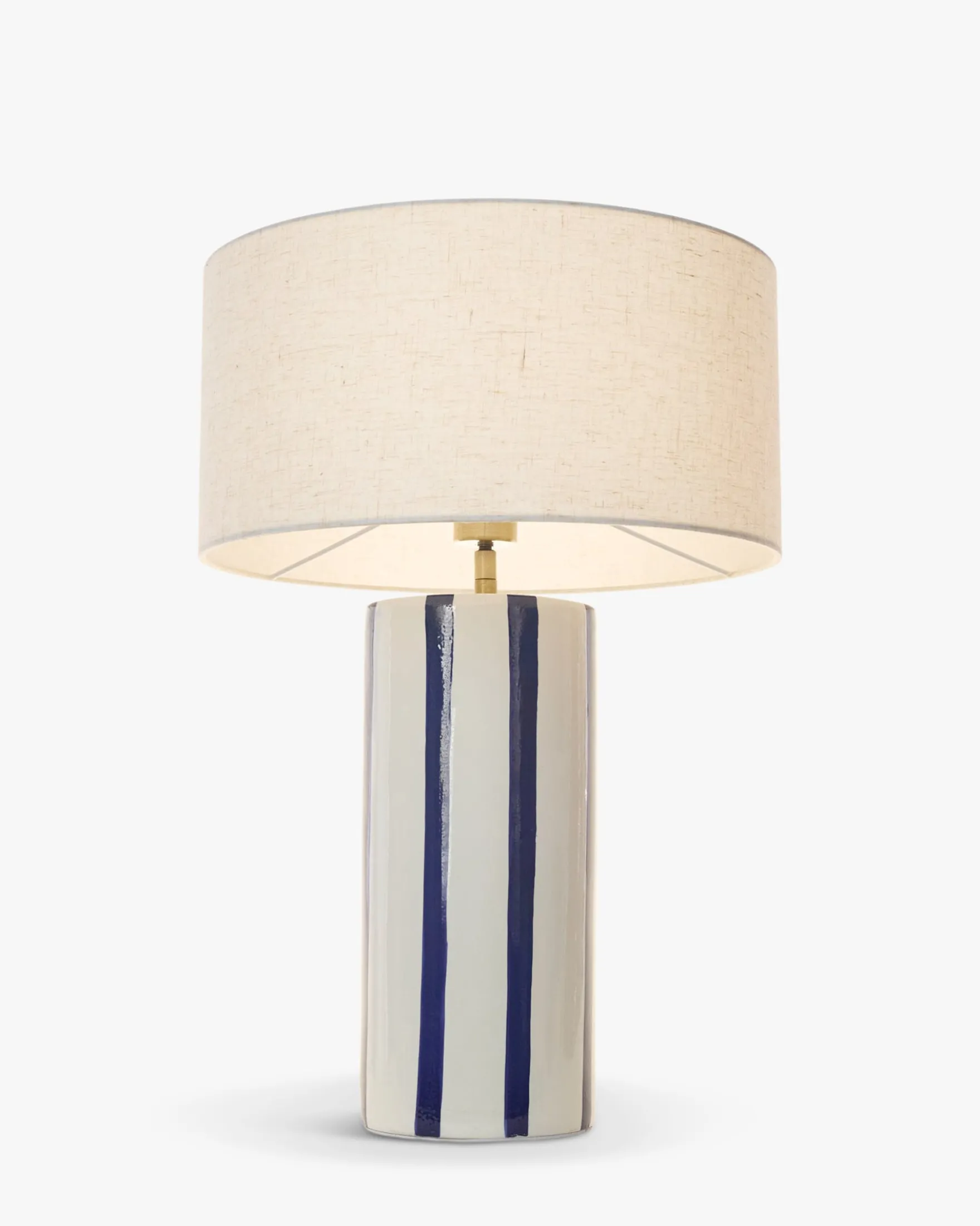 Lampe de table, Céramique peinte à la main, H58 Zhoe