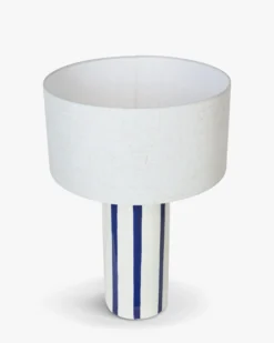 Lampe de table, Céramique peinte à la main, H58 Zhoe