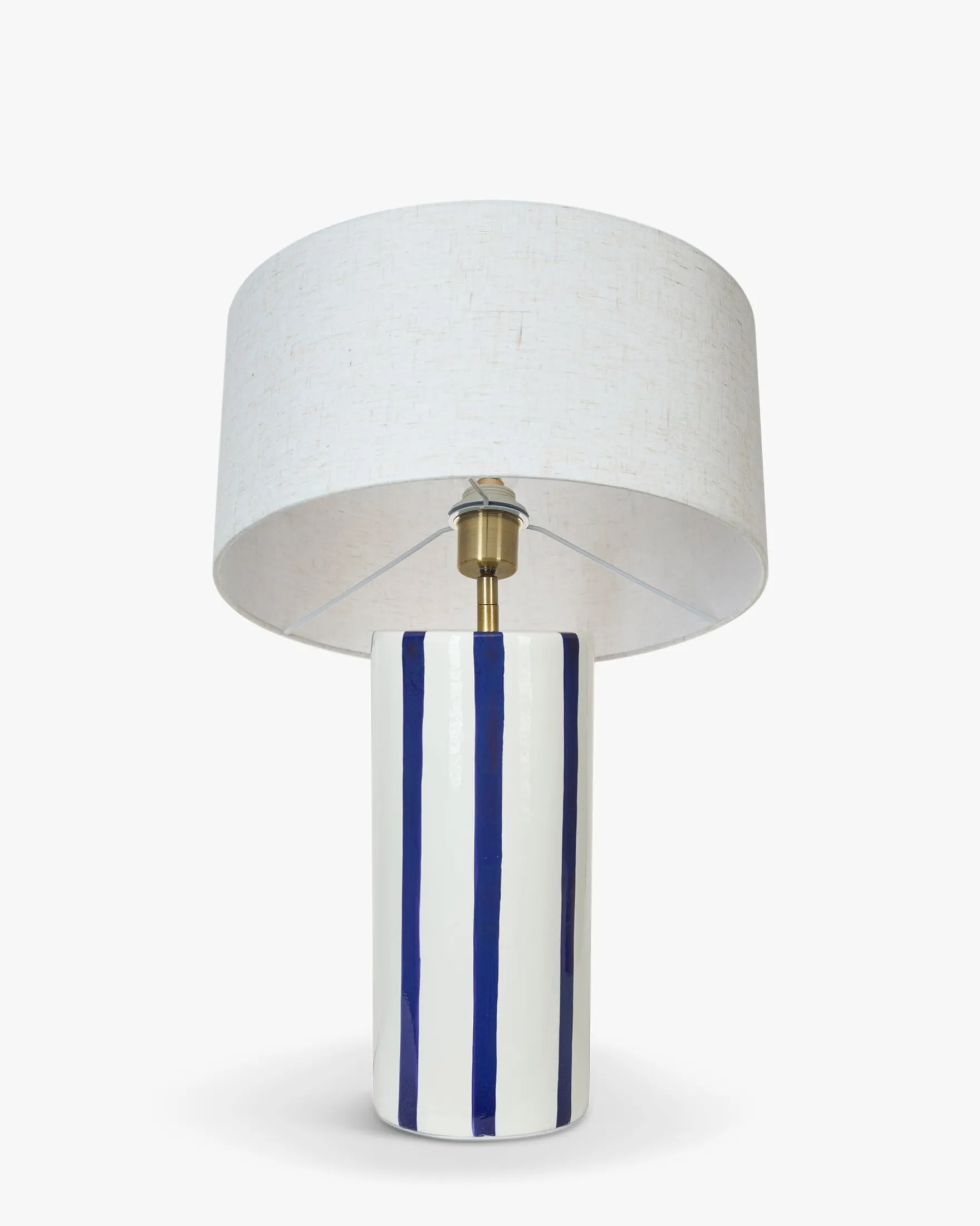 Lampe de table, Céramique peinte à la main, H58 Zhoe