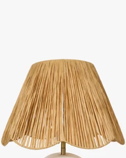 Lampe de table, Céramique 1 Rafia, H55 Osni