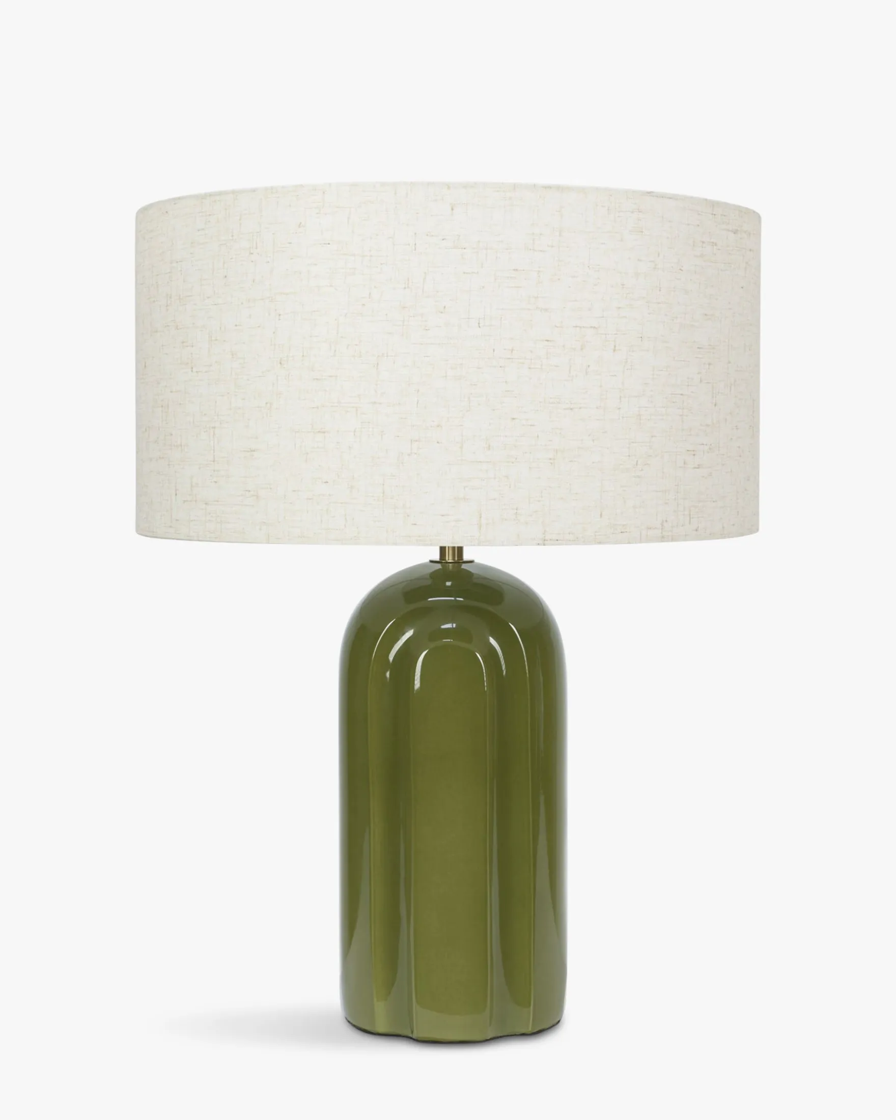 Lampe de table, Céramique verte glossy, H53 Leyanis