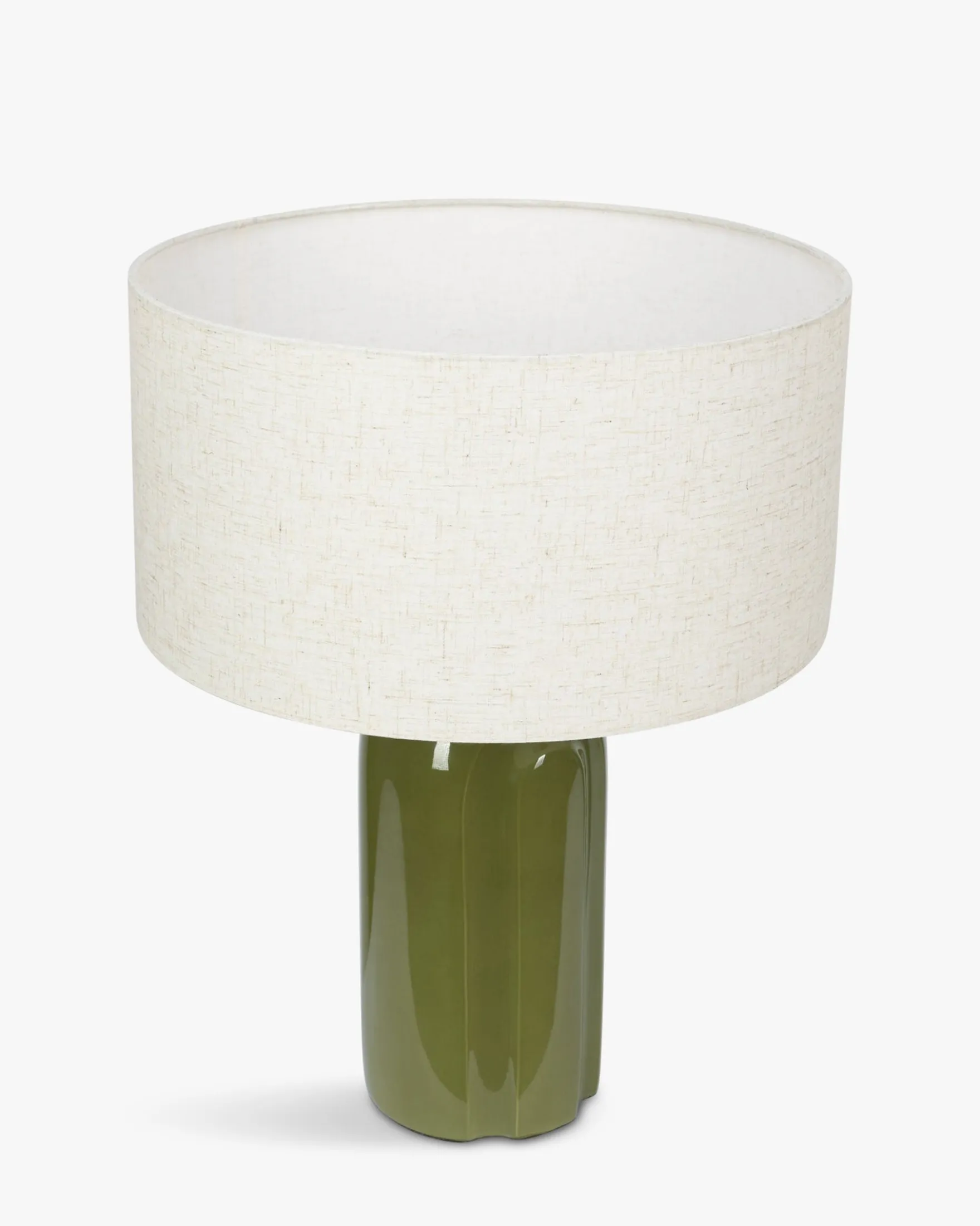 Lampe de table, Céramique verte glossy, H53 Leyanis