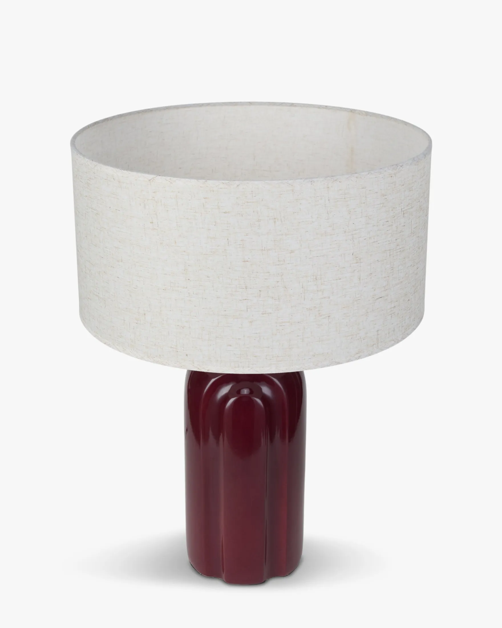 Lampe de table, Rouge bordeaux, H53 Leyanis