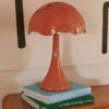 Lampe de table, Terracotta glossy, H52 Tulip
