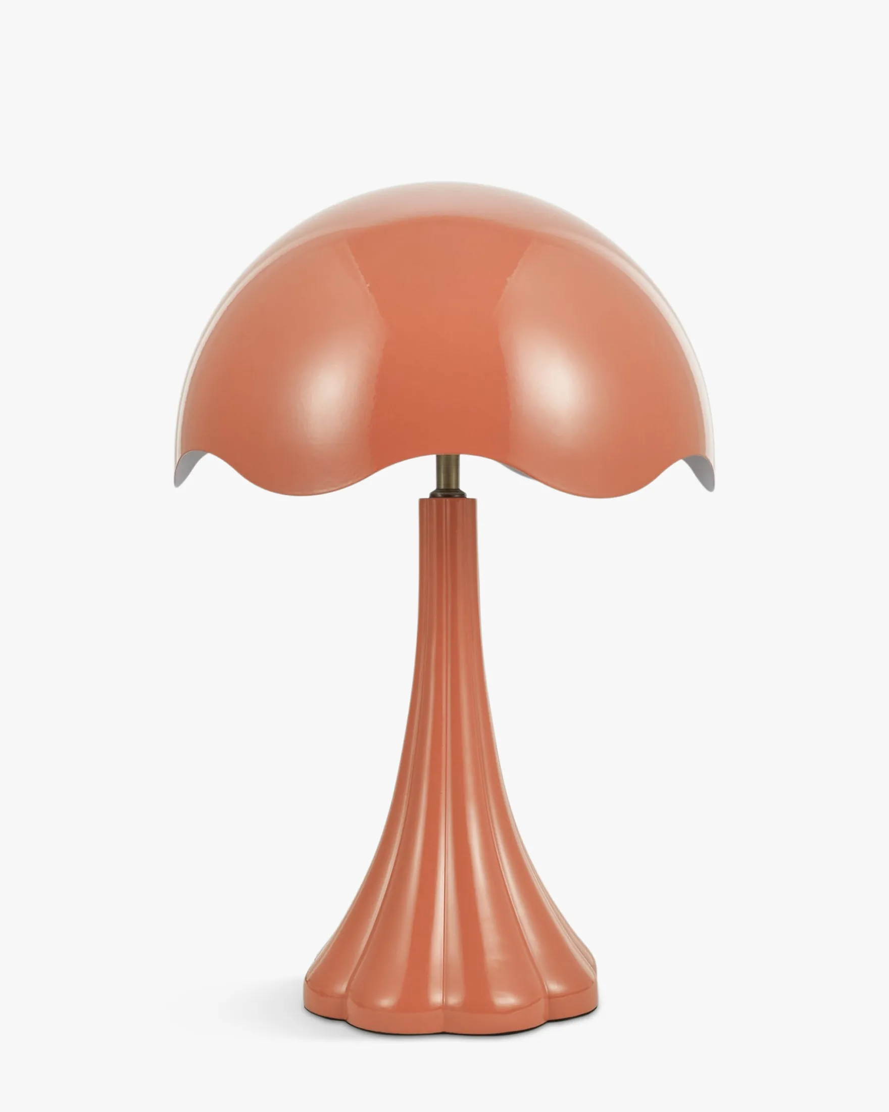 Lampe de table, Terracotta glossy, H52 Tulip