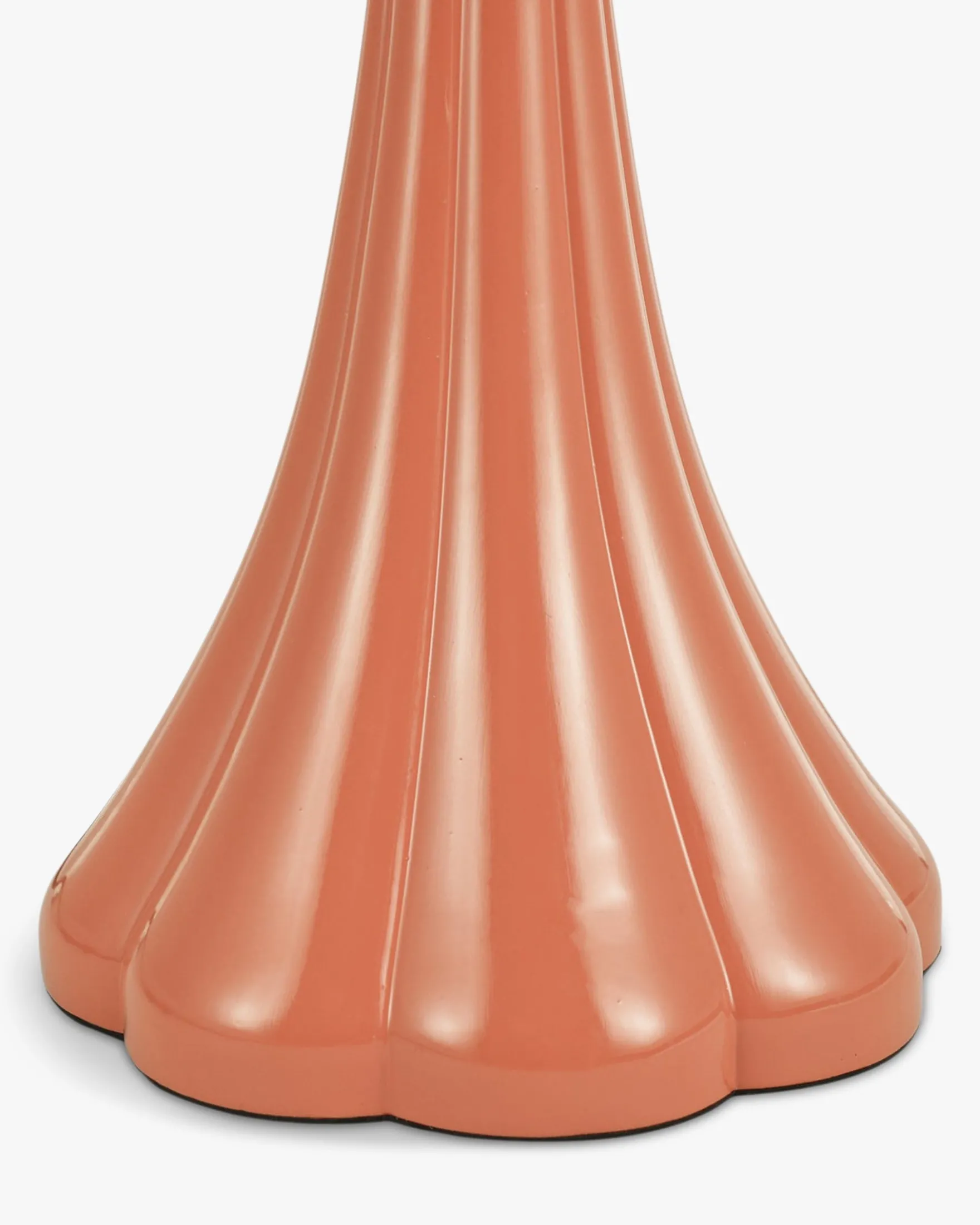 Lampe de table, Terracotta glossy, H52 Tulip