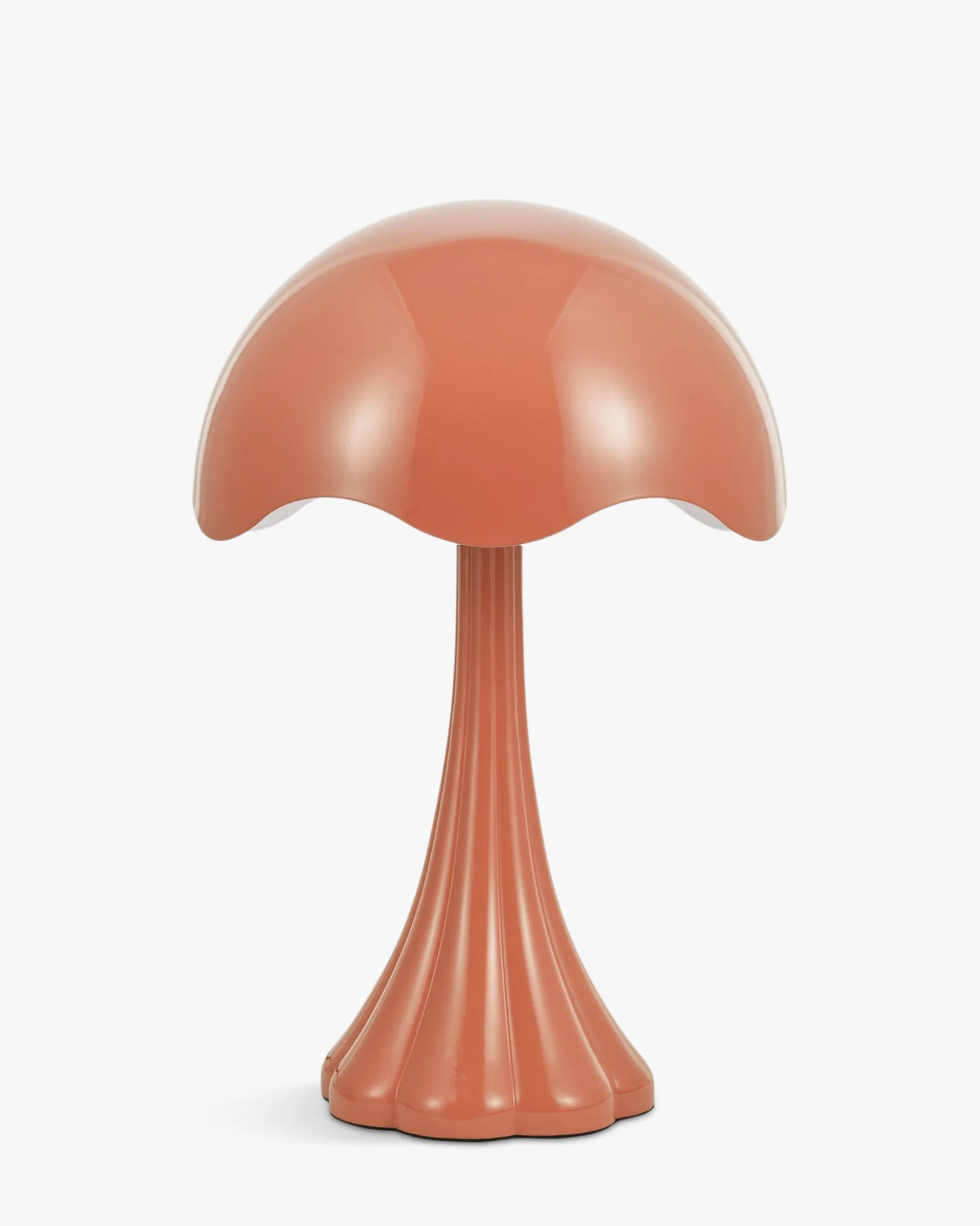 Lampe de table, Terracotta glossy, H52 Tulip