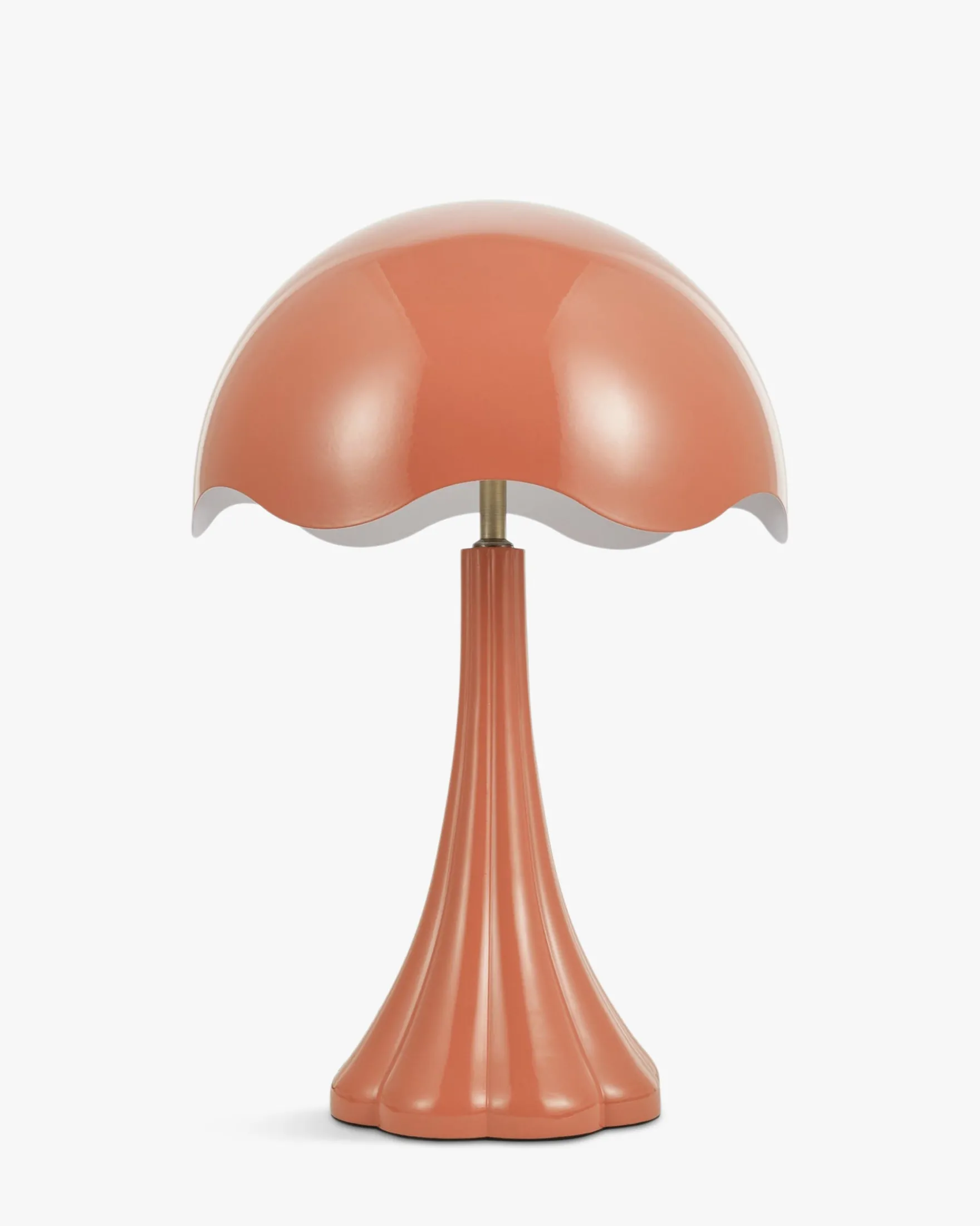 Lampe de table, Terracotta glossy, H52 Tulip