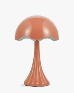 Lampe de table, Terracotta glossy, H52 Tulip