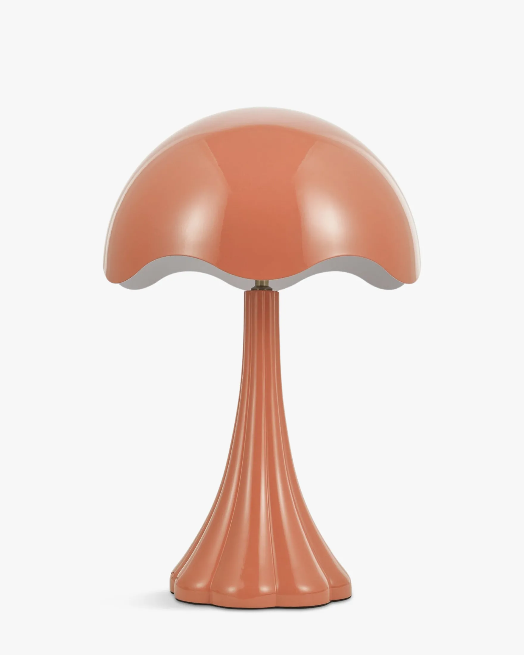 Lampe de table, Terracotta glossy, H52 Tulip
