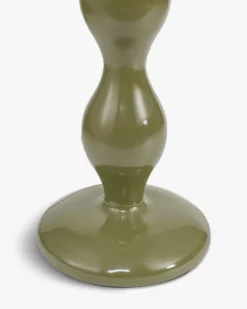 Lampe de table, Vert olive satiné Powers