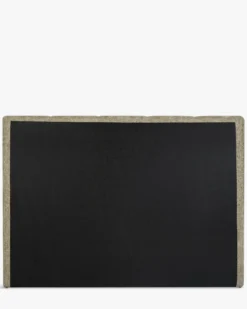 Lit 160x200, Tweed taupe & bois blond Bolton