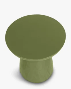 Meuble d'appoint, Fibre de verre kaki glossy, H44 Cersei