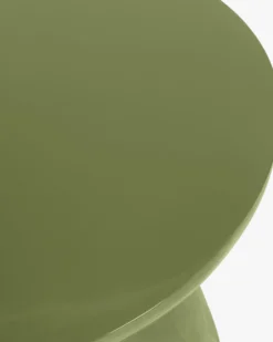 Meuble d'appoint, Fibre de verre kaki glossy, H44 Cersei