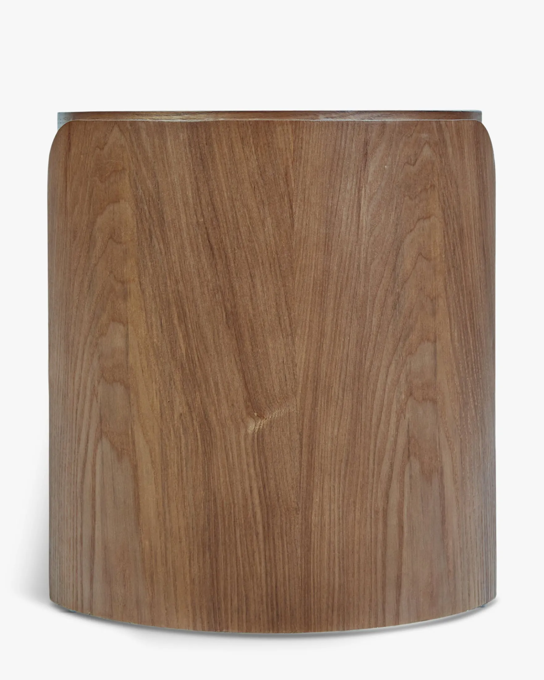 Meuble TV, Bois de frêne teinte noyer, L180 Elipse