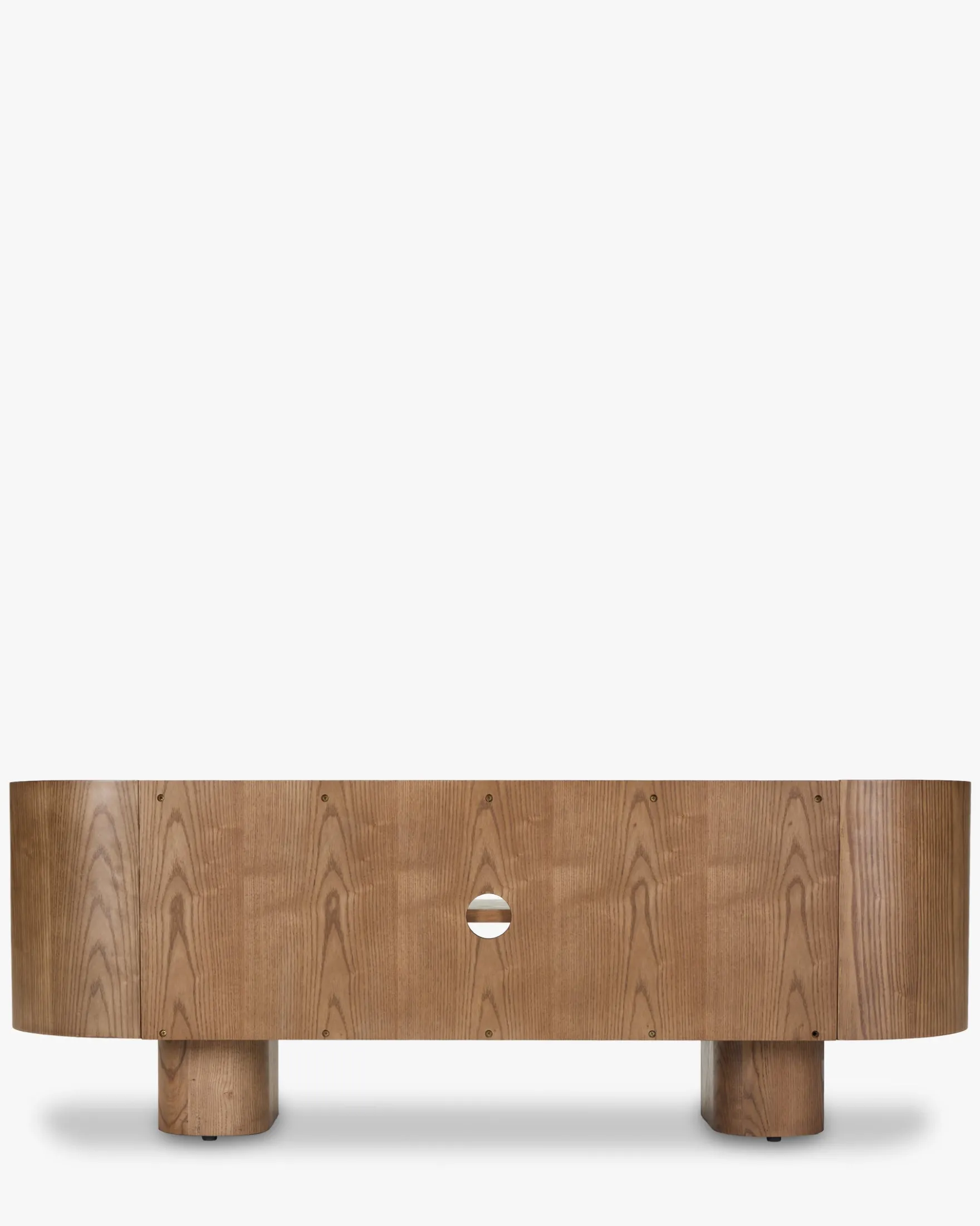 Meuble TV, Bois teinte noyer, L140 Lombok