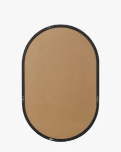 Miroir, Bois de Paulownia teinte noyer, H90,5 Anansi