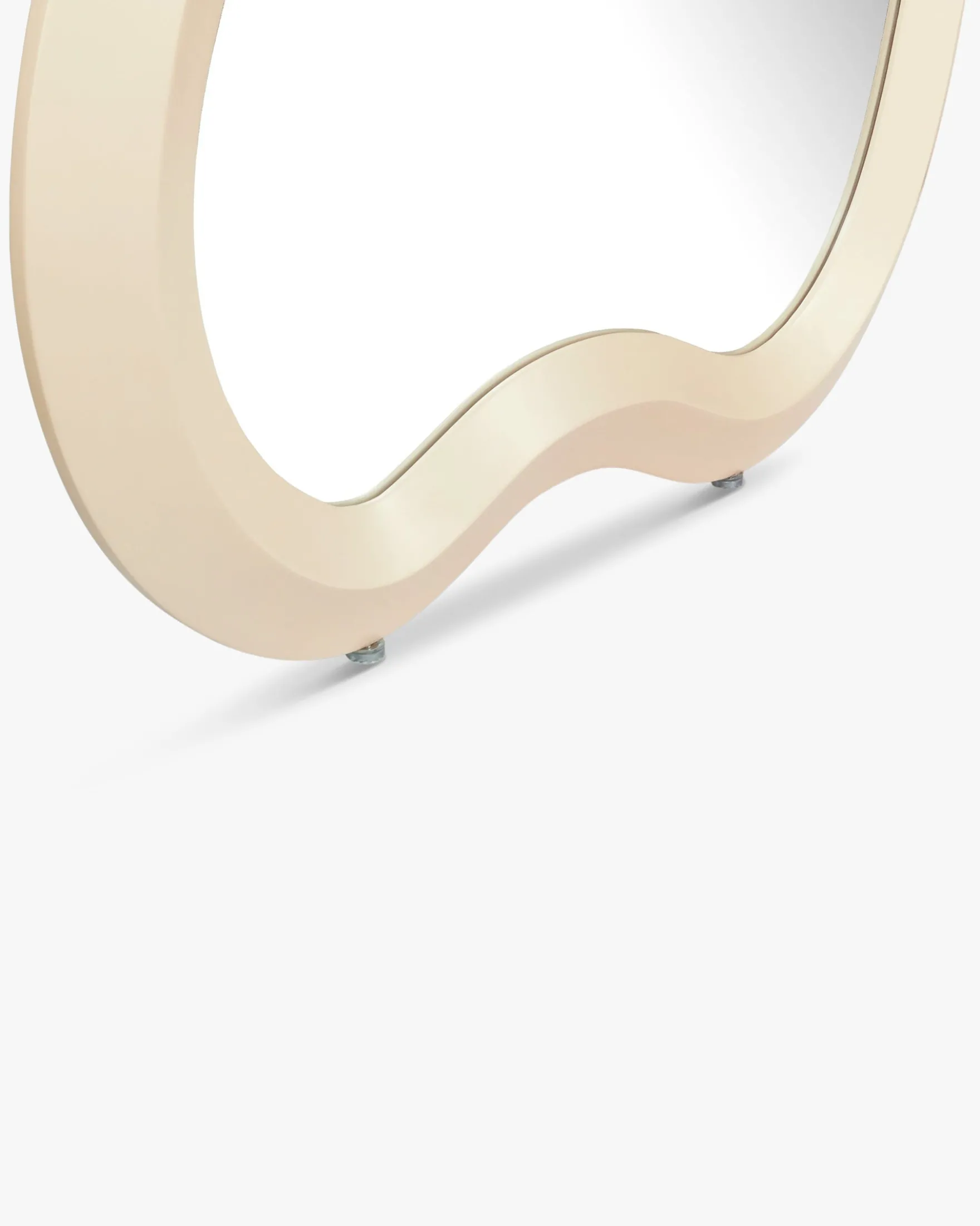 Miroir organique, Beige nude, H180 Cowara