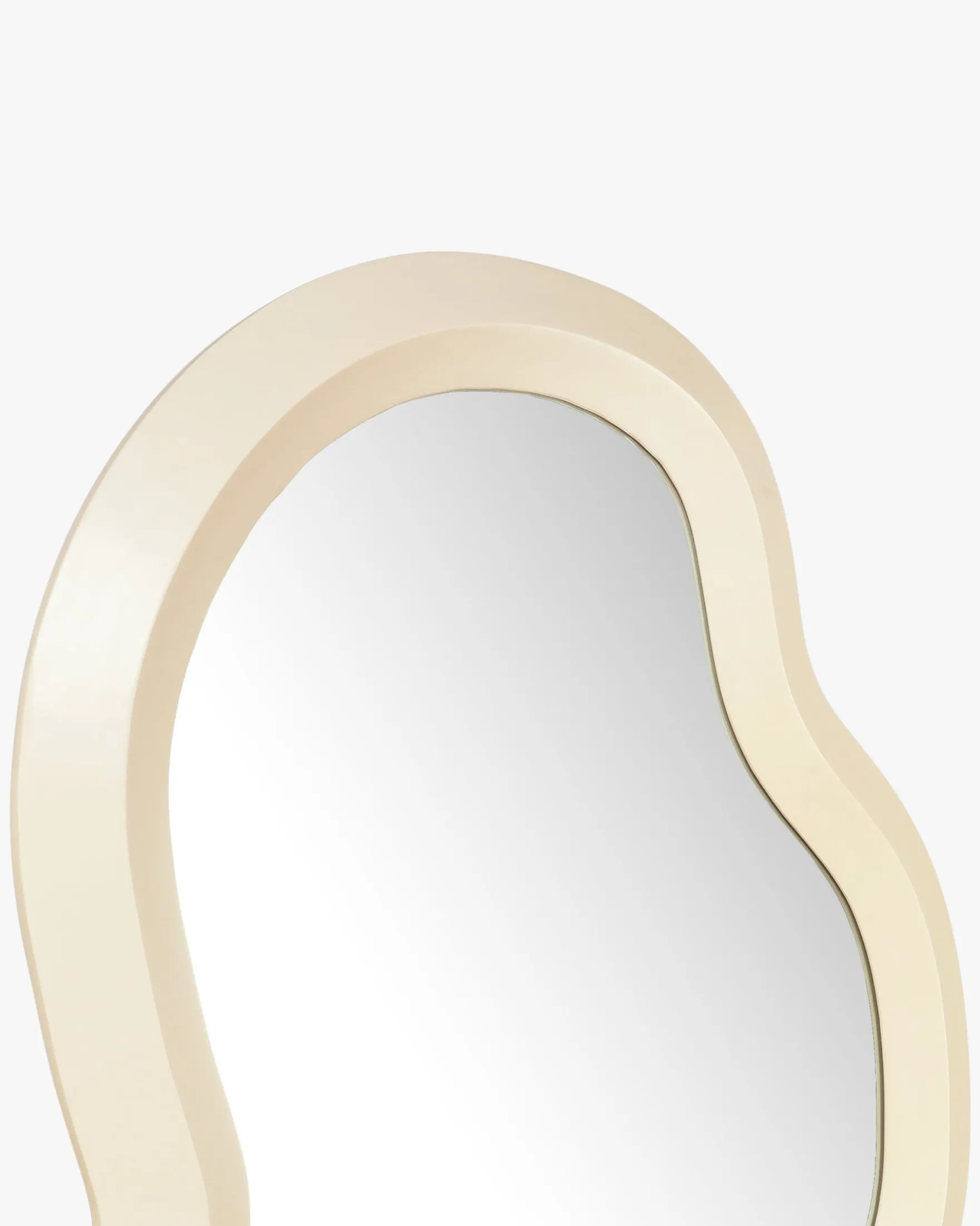 Miroir organique, Beige nude, H180 Cowara