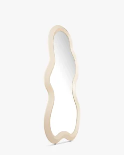 Miroir organique, Beige nude, H180 Cowara
