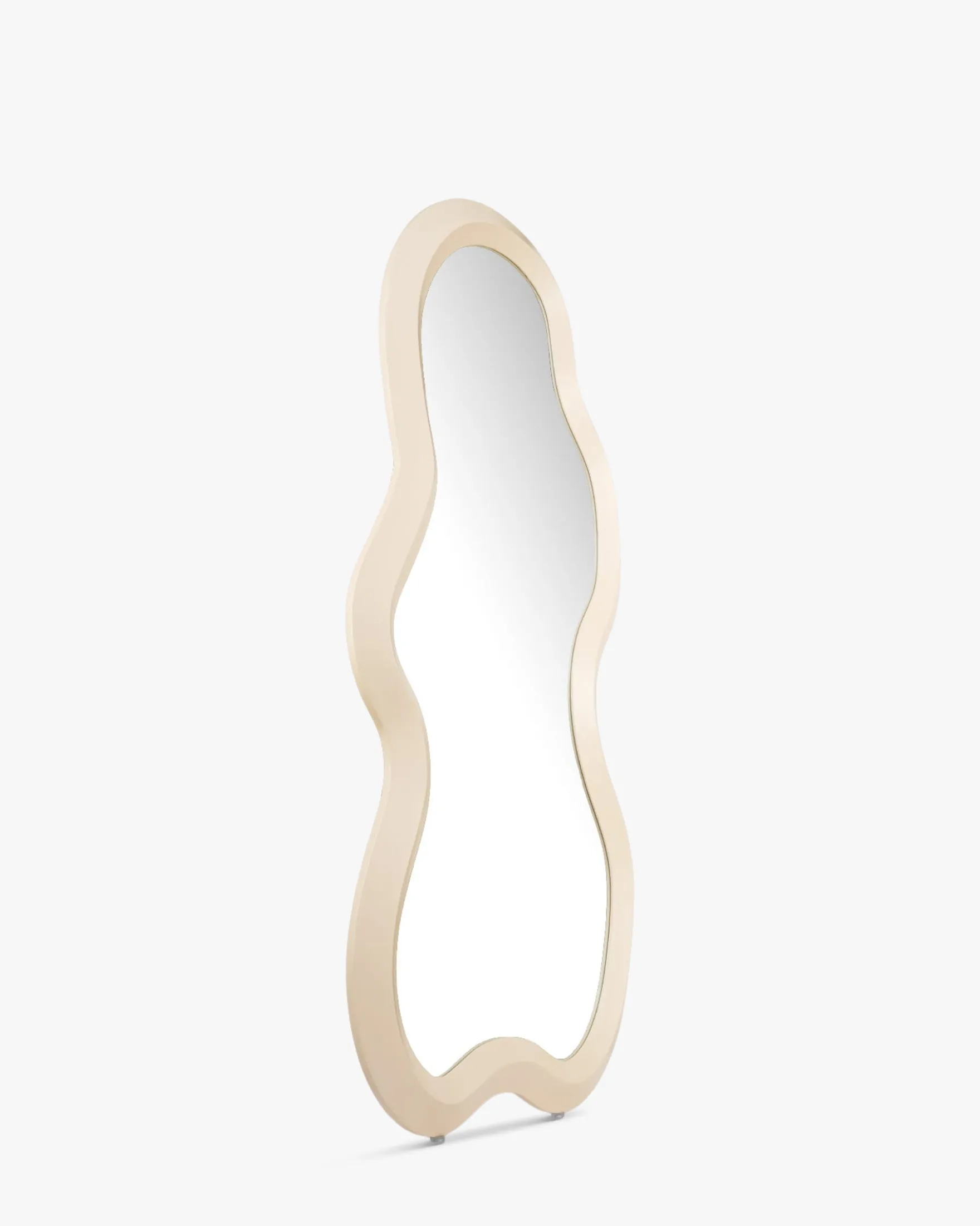 Miroir organique, Beige nude, H180 Cowara