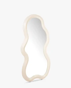 Miroir organique, Beige nude, H180 Cowara
