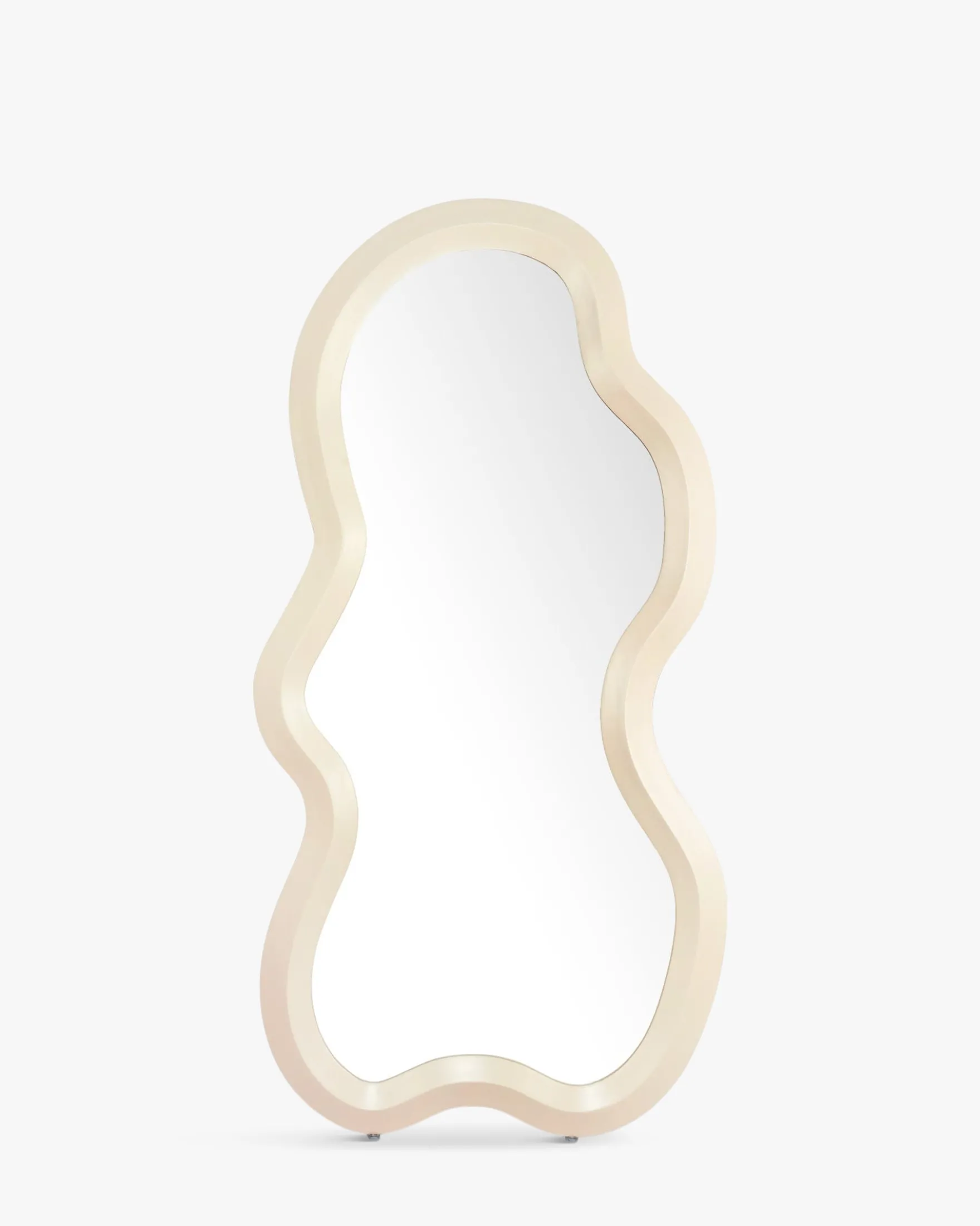 Miroir organique, Beige nude, H180 Cowara