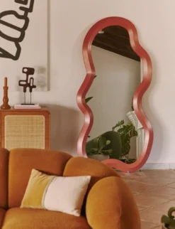 Miroir organique, Terracotta, H180 Cowara