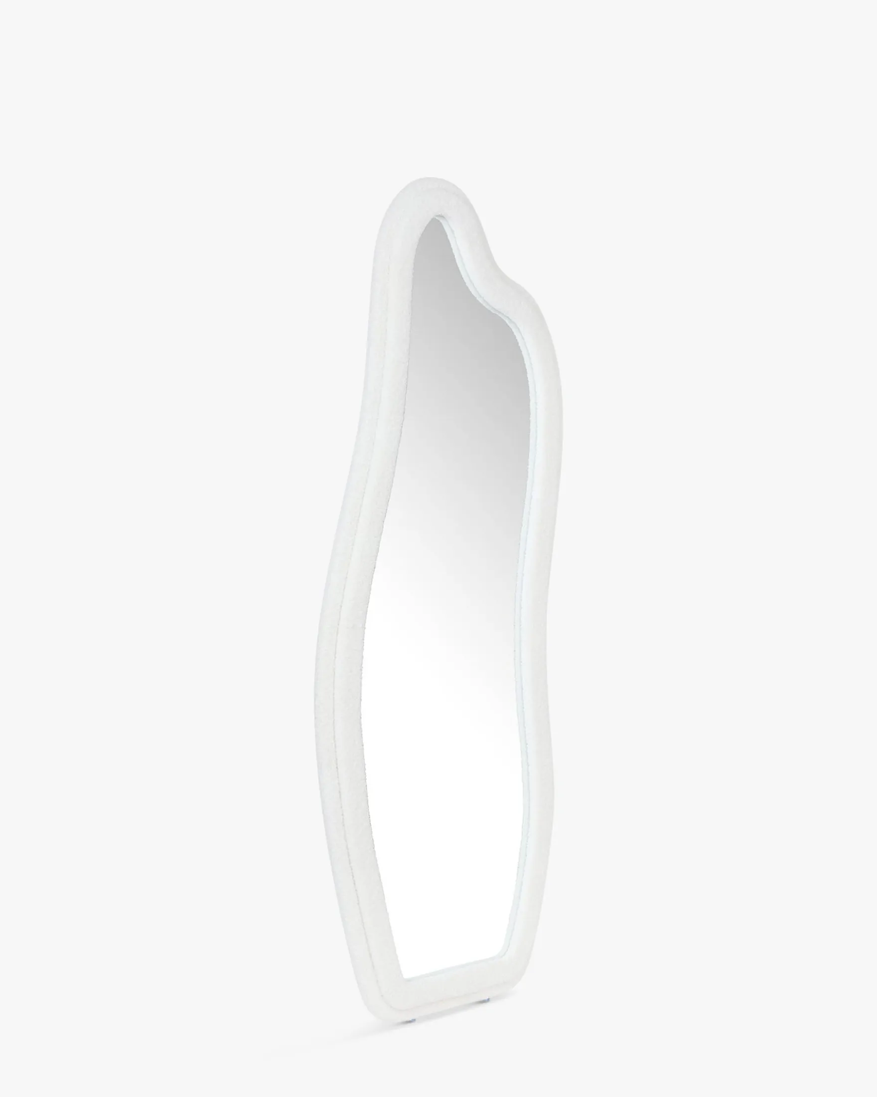 Miroir organique, Velours teddy, H160 Mahina