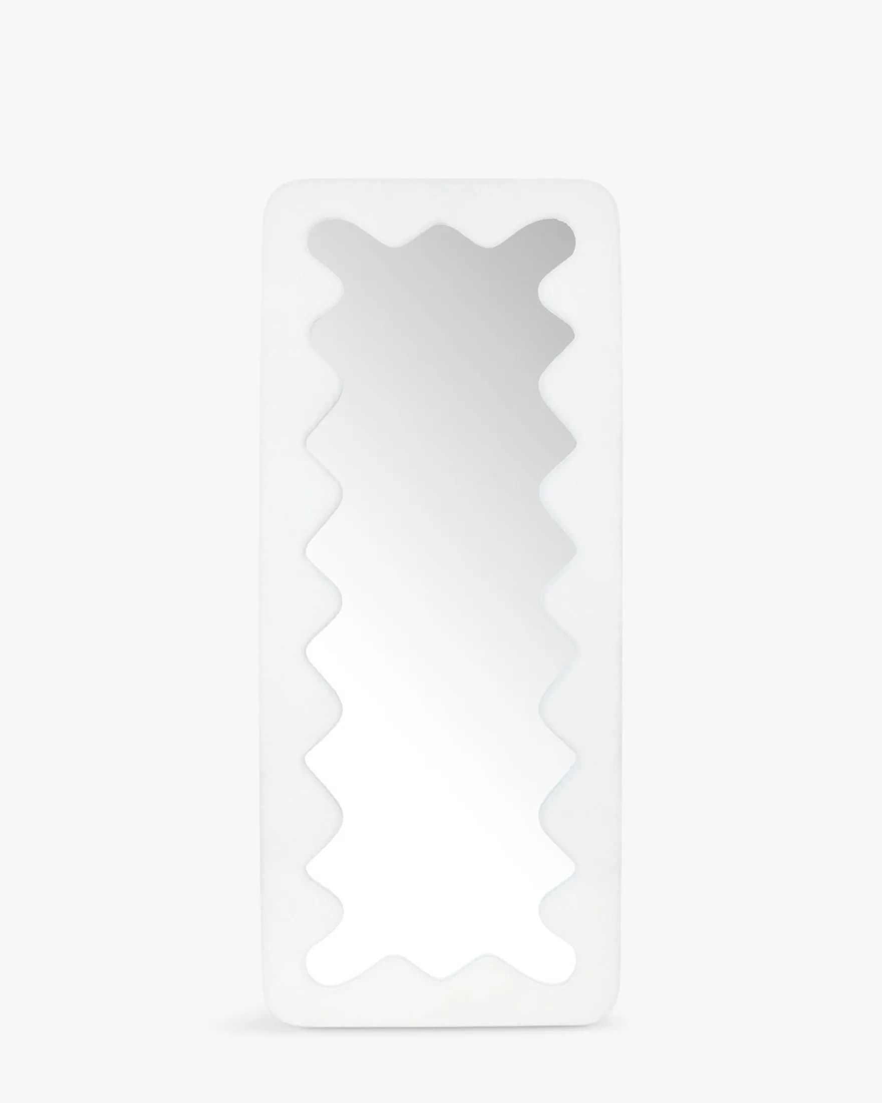 Miroir organique, Velours teddy, H170 Papeete