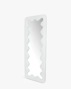 Miroir organique, Velours teddy, H170 Papeete