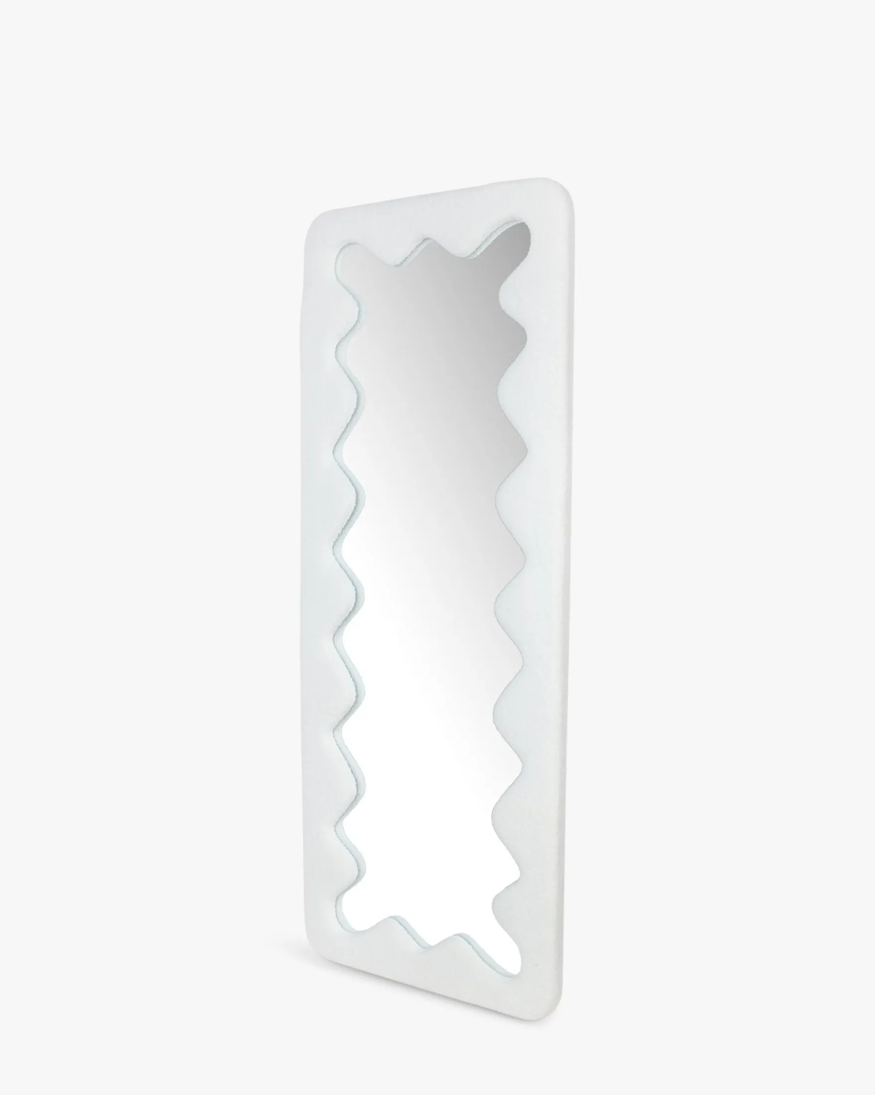 Miroir organique, Velours teddy, H170 Papeete