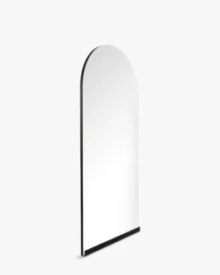 Miroir, Verre & métal noir, 185x90 Elle