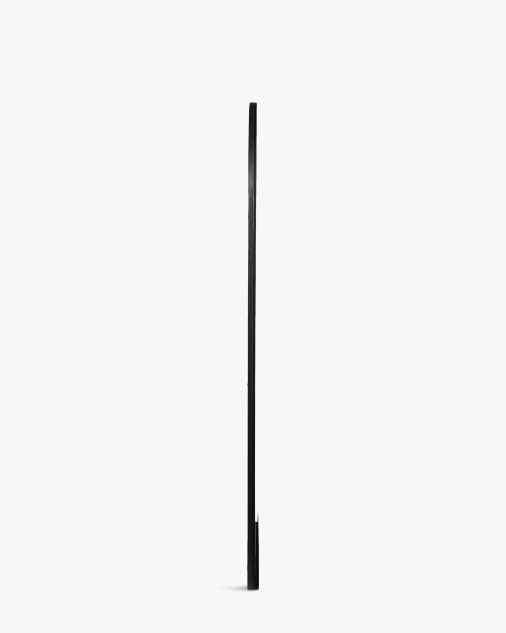 Miroir, Verre & métal noir, 185x90 Elle