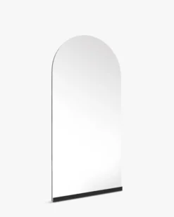 Miroir, Verre & métal noir, 185x90 Elle