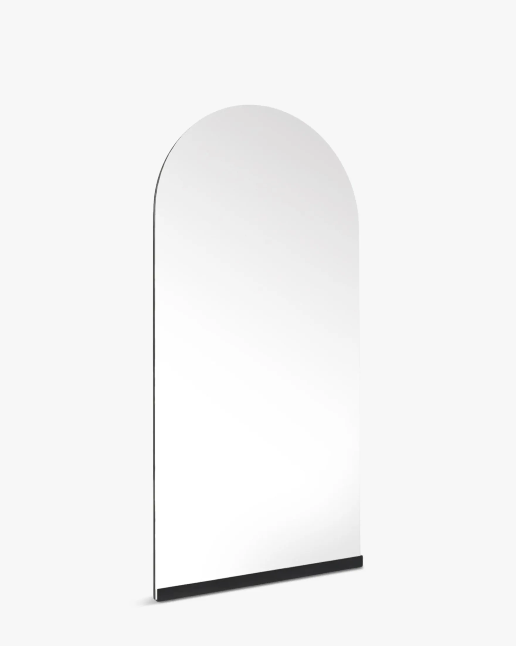 Miroir, Verre & métal noir, 185x90 Elle