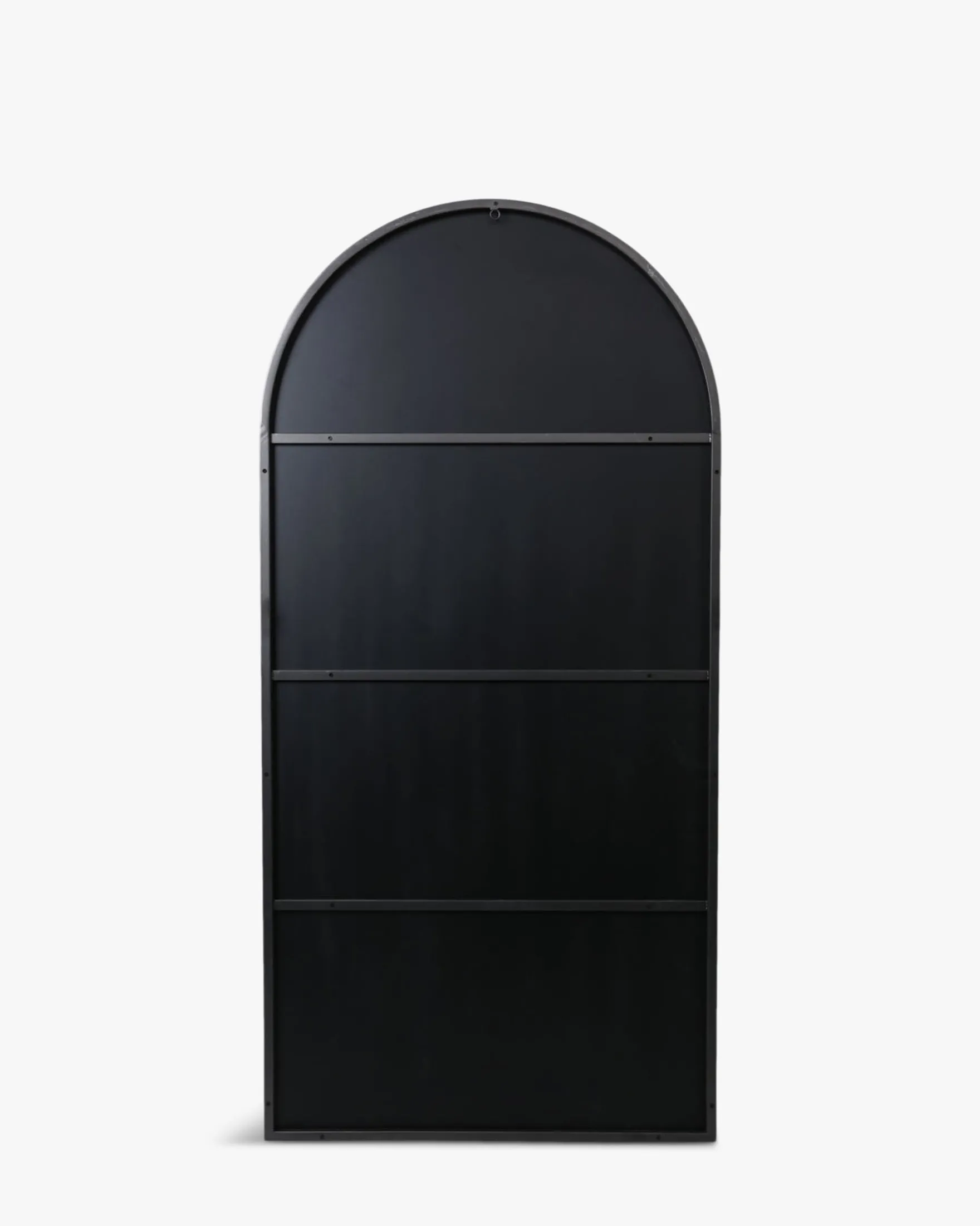 Miroir, Verre & métal noir, 185x90 Elle