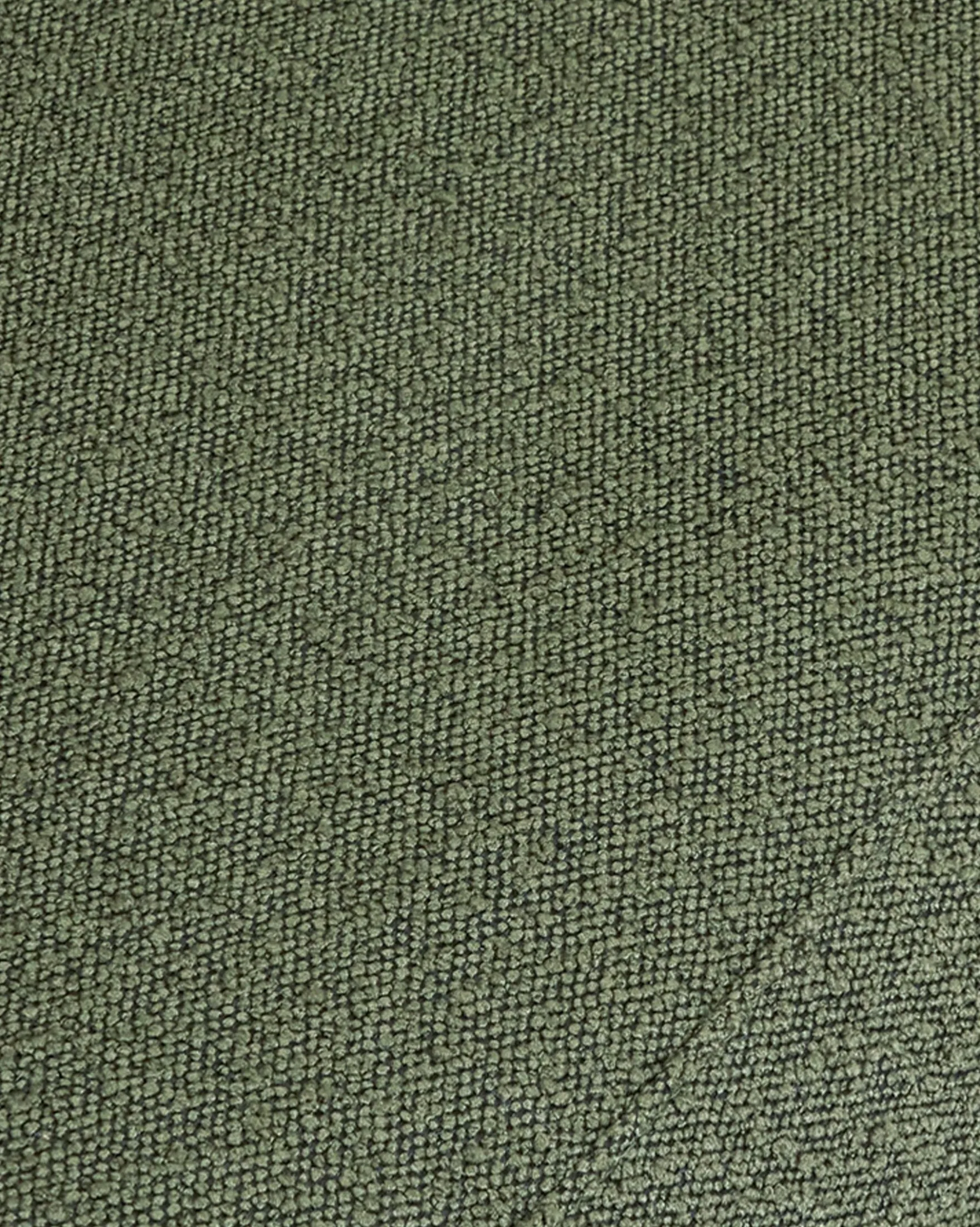 Méridienne accoudoir droite, Vert kaki bouclé, L200 Giulia