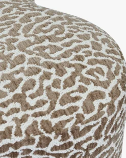 Pouf, Marron léopard, H40 Ipsy