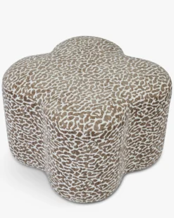 Pouf, Marron léopard, H40 Ipsy