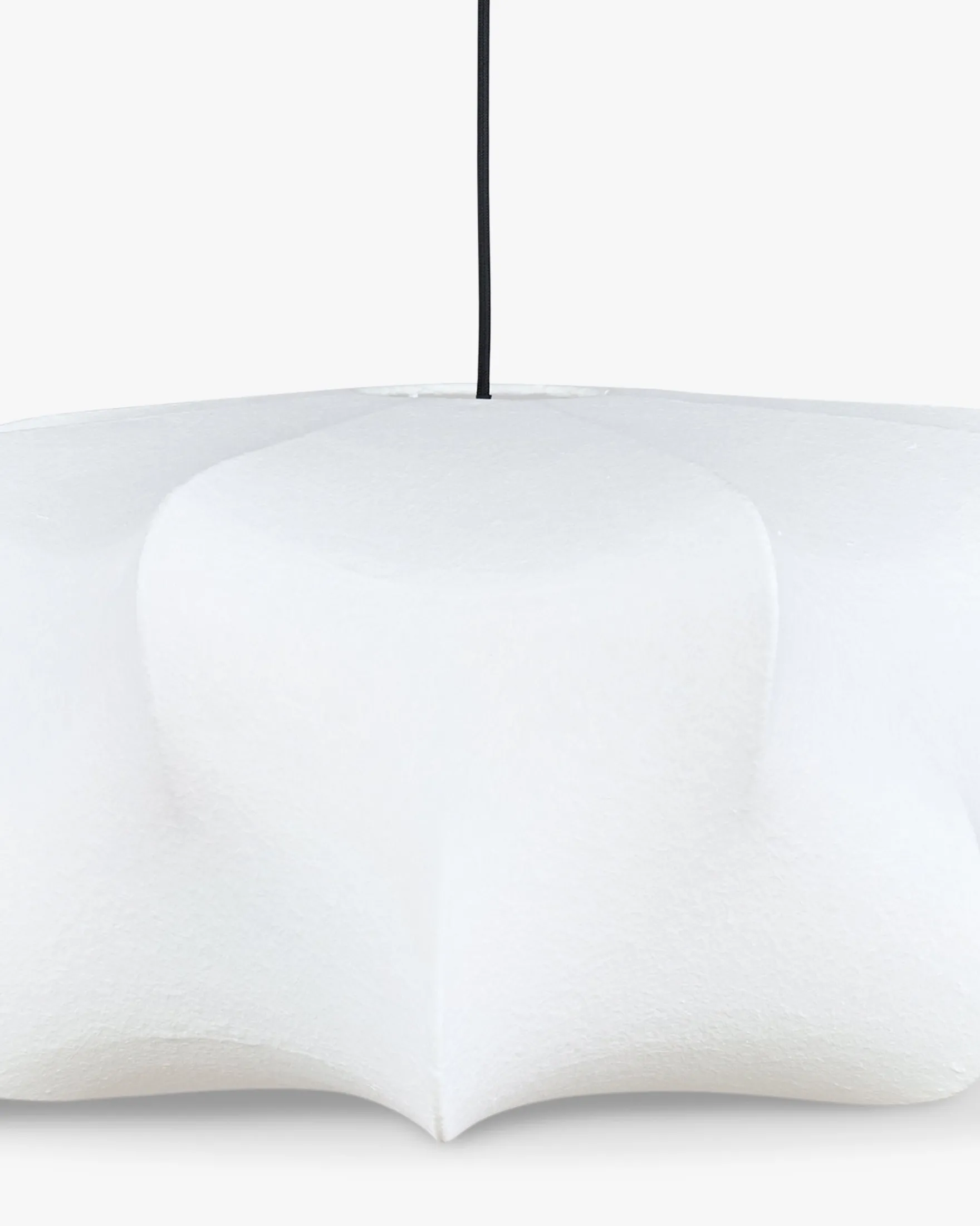 Suspension, Blanc satiné & laiton brossé, ajustable Aichi