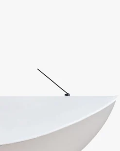 Suspension, Blanc satiné & laiton brossé, ajustable Fukui