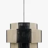 Suspension, Jute Noire & blanche, ajustable Sumba