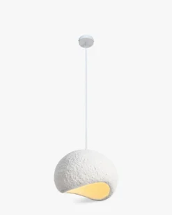 Suspension organique, Texturisation blanche, Ø32 Minorque S