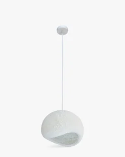 Suspension organique, Texturisation blanche, Ø32 Minorque S