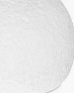 Suspension organique, Texturisation blanche, Ø32 Minorque S