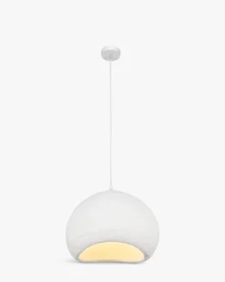 Suspension organique, Texturisation blanche, Ø40 Minorque M