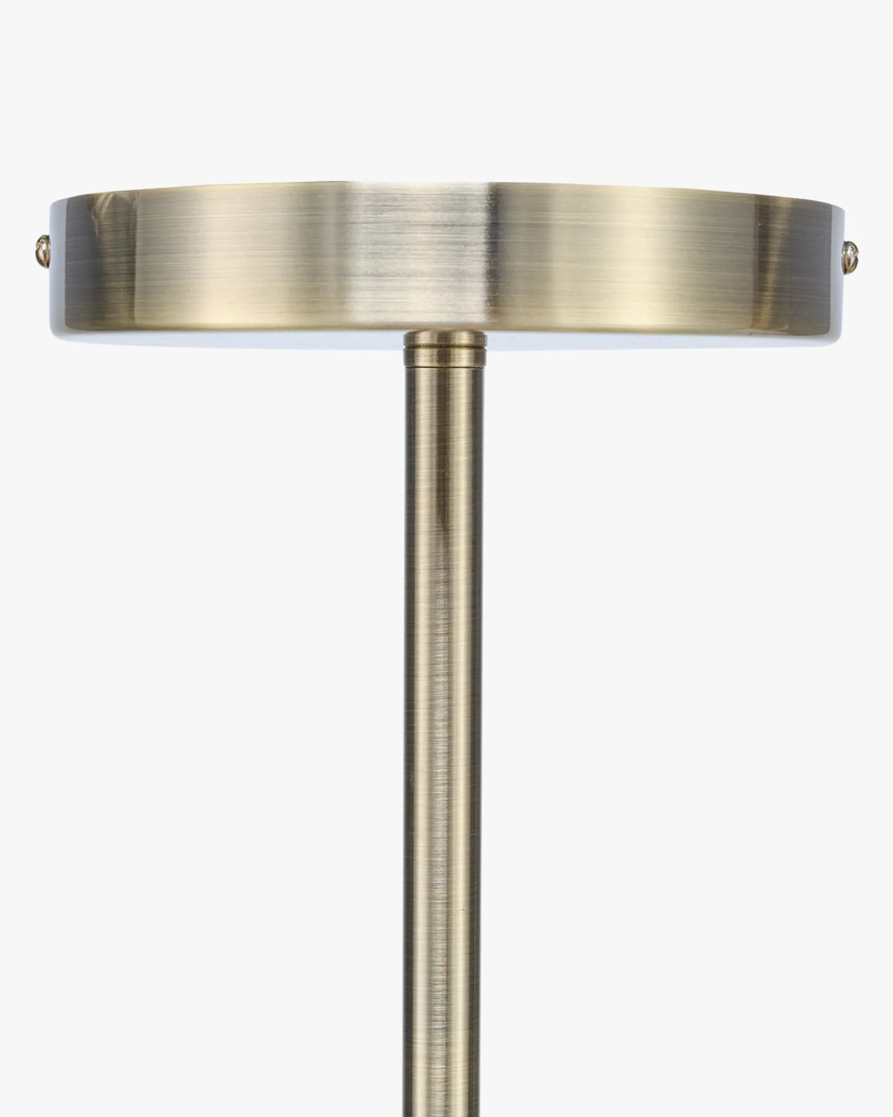 Suspension, Sphères blanches & métal teinte laiton, H69-114-160 ajustable Carioca