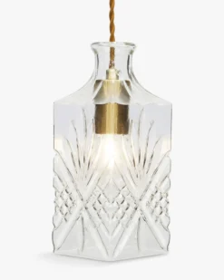 Suspension, Verre carafe, H24 Adler