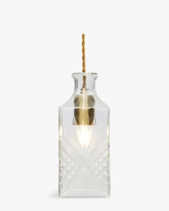 Suspension, Verre carafe, H24 Adler